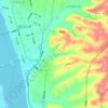 均州路街道地形图、海拔、地势