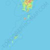 鹿儿岛县地形图、海拔、地势