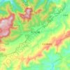 天门山镇地形图、海拔、地势