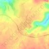 Kilauea地形图、海拔、地势