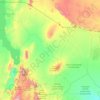 馬薩比特郡地形图、海拔、地势