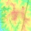 Eagleville地形图、海拔、地势