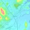 Barrio Pueblo地形图、海拔、地势