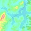 龙头桥水库地形图、海拔、地势