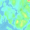 Brooksville地形图、海拔、地势