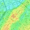 荣市街道地形图、海拔、地势