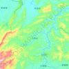三湾乡地形图、海拔、地势