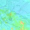 Phường Thanh Thủy地形图、海拔、地势