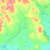 Lebanon地形图、海拔、地势