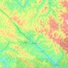 潞城瑶族乡地形图、海拔、地势