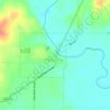 Davis City地形图、海拔、地势