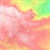 Sioux County地形图、海拔、地势