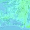 West Cape May地形图、海拔、地势