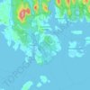 Southwest Harbor地形图、海拔、地势