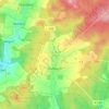 Roßbach地形图、海拔、地势
