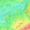 Marl地形图、海拔、地势
