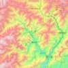 陇东镇地形图、海拔、地势