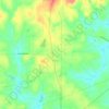 Shiloh地形图、海拔、地势
