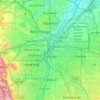 Denver地形图、海拔、地势