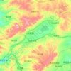 凉城县地形图、海拔、地势