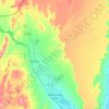 Moapa Valley地形图、海拔、地势