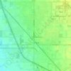 Turlock地形图、海拔、地势