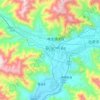 乃琼街道地形图、海拔、地势