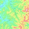 清河镇地形图、海拔、地势