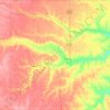 Thayer County地形图、海拔、地势
