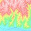 查尔乡地形图、海拔、地势