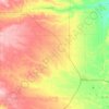 Box Butte County地形图、海拔、地势