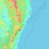 巴蜀府地形图、海拔、地势