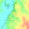 Oketo地形图、海拔、地势