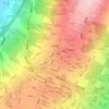 東海里地形图、海拔、地势