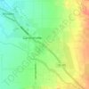 Gardnerville地形图、海拔、地势