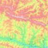 卡坝乡地形图、海拔、地势