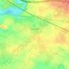 Louvigné地形图、海拔、地势
