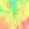 Settat ⵥⵟⵟⴰⵟ سطات地形图、海拔、地势
