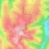 Luc地形图、海拔、地势