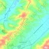 Monte Urano地形图、海拔、地势