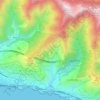 Bogliasco地形图、海拔、地势