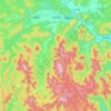 乌马河镇地形图、海拔、地势