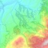 Rotonda地形图、海拔、地势