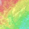 Town of Doty地形图、海拔、地势