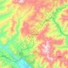 甘庄街道地形图、海拔、地势