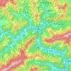 凉水镇地形图、海拔、地势
