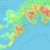 马尔马里斯港地形图、海拔、地势