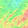 柳河县地形图、海拔、地势