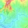 Sant Vicenç de Torelló地形图、海拔、地势