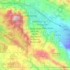 Santa Rosa and San Jacinto Mountains National Monument地形图、海拔、地势
